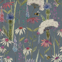 Hermione Indigo Fabric by the Metre